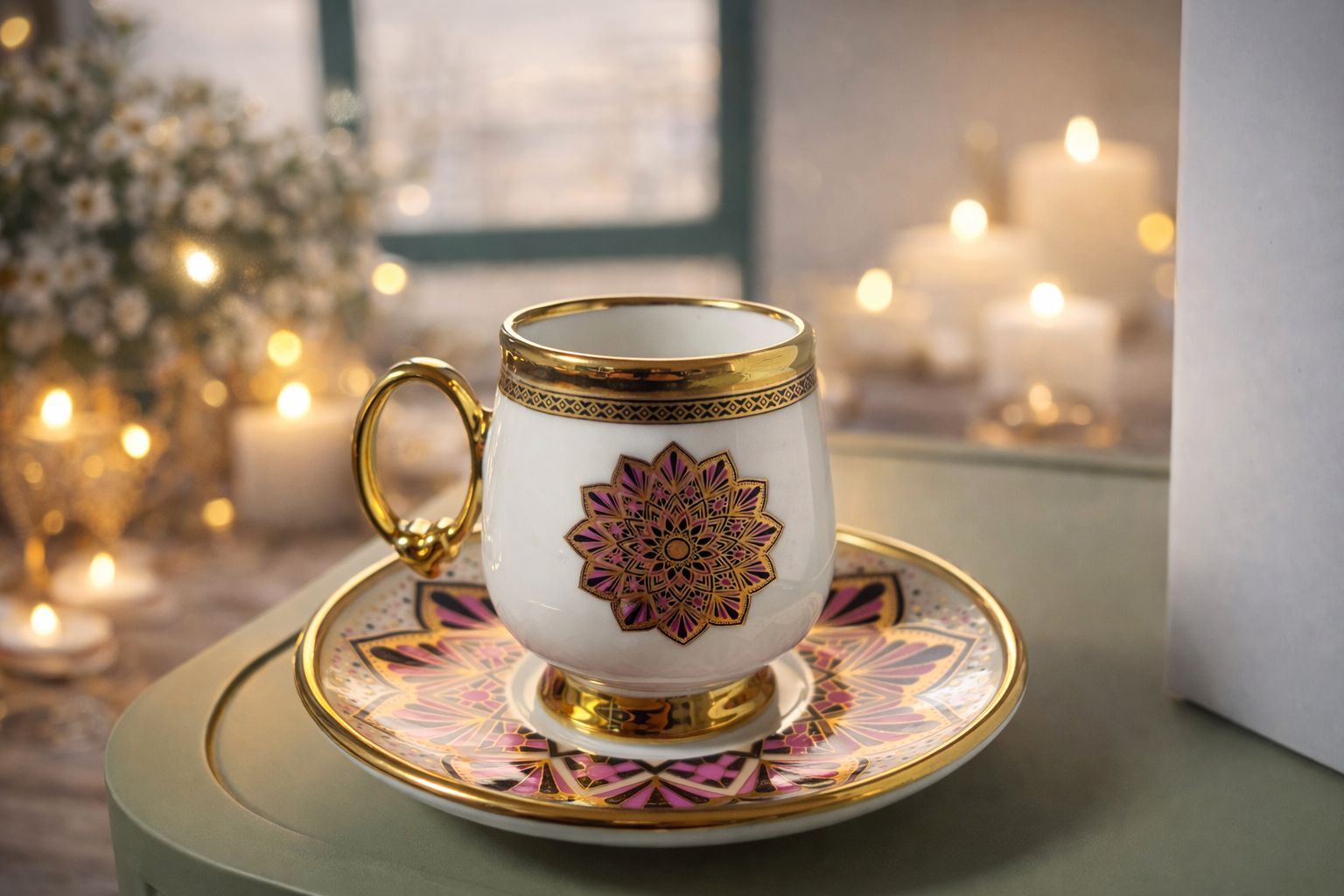 Perotti British Porselen 6 Lı Kahve Fincan