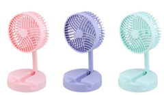 Taşınabilir Mini El Fanı Fam-07 Fan Pembe