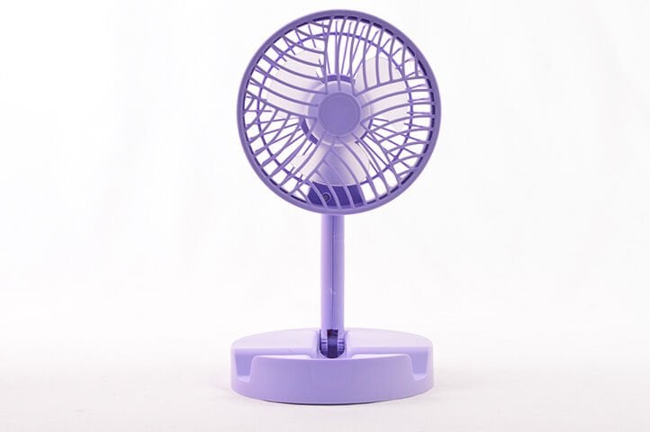 Taşınabilir Mini El Fanı Fam-07 Fan Lila