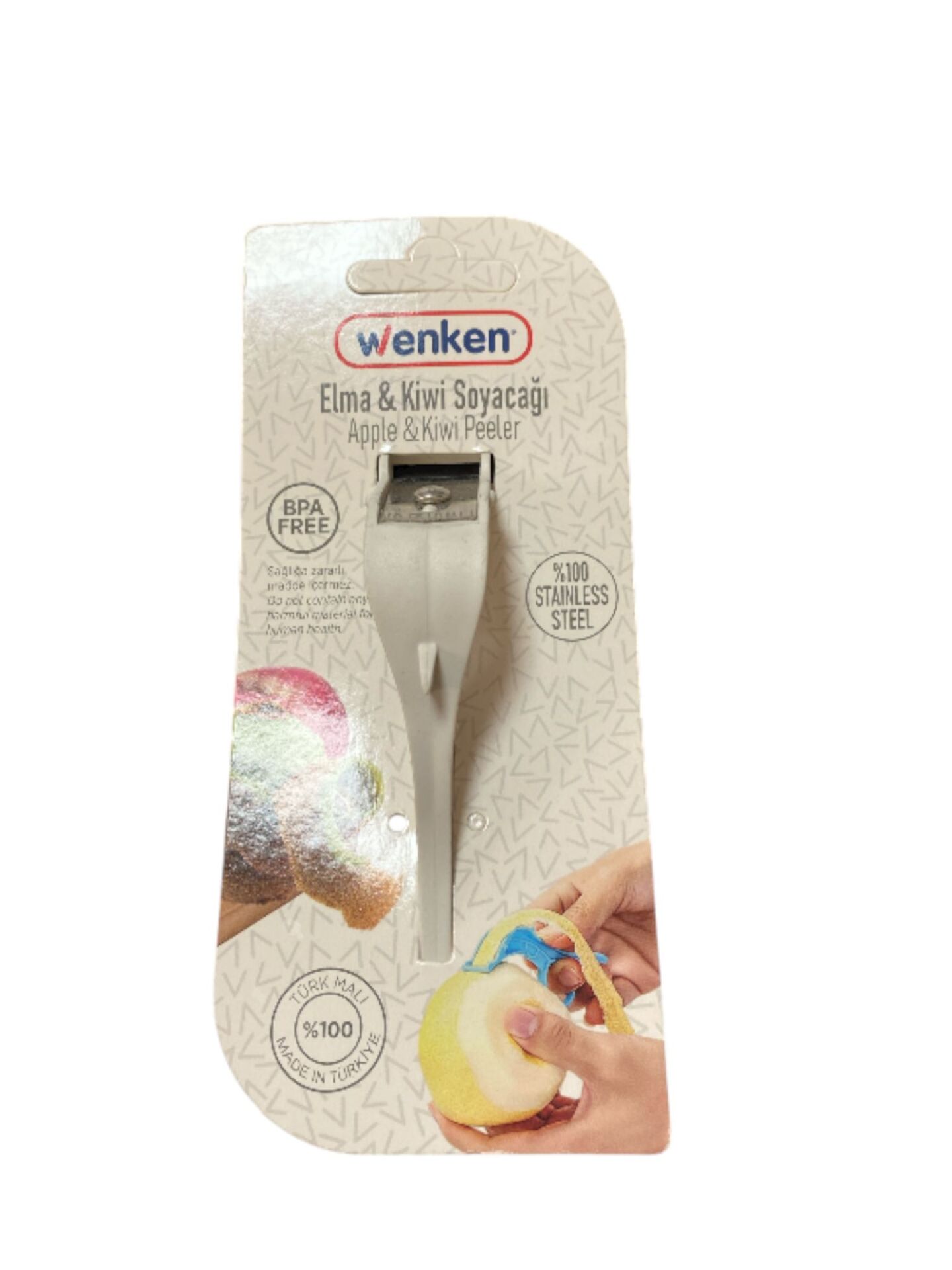 Urve Plastik Elma Kivi Soyacağı Beyaz