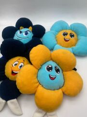 Peluş Çiçek Sarı