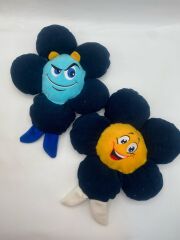 Peluş Çiçek Lacivert