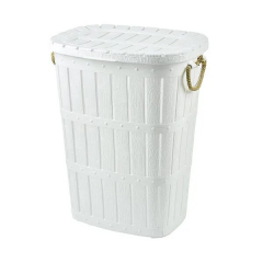 Tuffex Kirli Çamaşır Sepeti Botanica Halatlı 62Lt