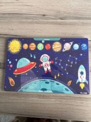 Inn Design 35 Parça Ahşap Puzzle Galaksi