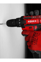 Rodex 3321 Şarjlı Matkap 12 W 2X Li-on Rdx3321 Kırmızı