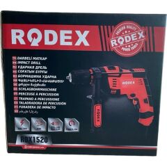 Rodex 1520 Darbeli Matkap 13Mm 650 W Kırmızı