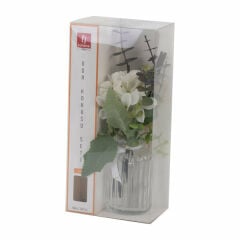 Tohana Oda Kokusu Seti 50 Ml Cam Şişe Lily-Rose-Levander-Sakura-Jasmine-Ocean Beyaz