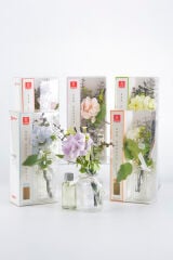 Tohana Oda Kokusu Seti 50 Ml Cam Şişe Lily-Rose-Levander-Sakura-Jasmine-Ocean Beyaz