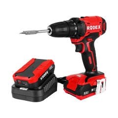 Rodex Rdx3365A Şarjlı  28 Parça Matkap Kırmızı