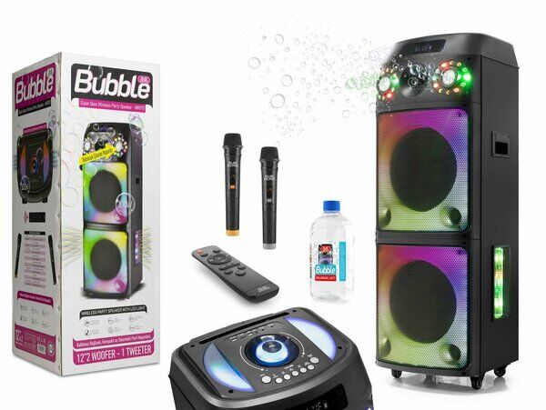 Subzero Speaker Bluetootlu Müzik Çalar Hoparlör Ses Bombası Parti Boy