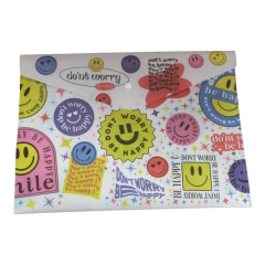 Noki Baskılı Çıtçıtlı Dosya 3105T Beyaz