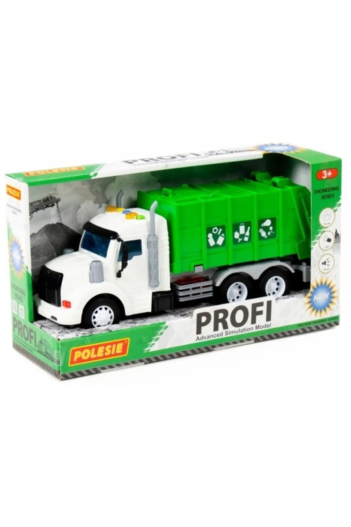 Polesie Geri Dönüşüm Aracı Sürtmeli Profi