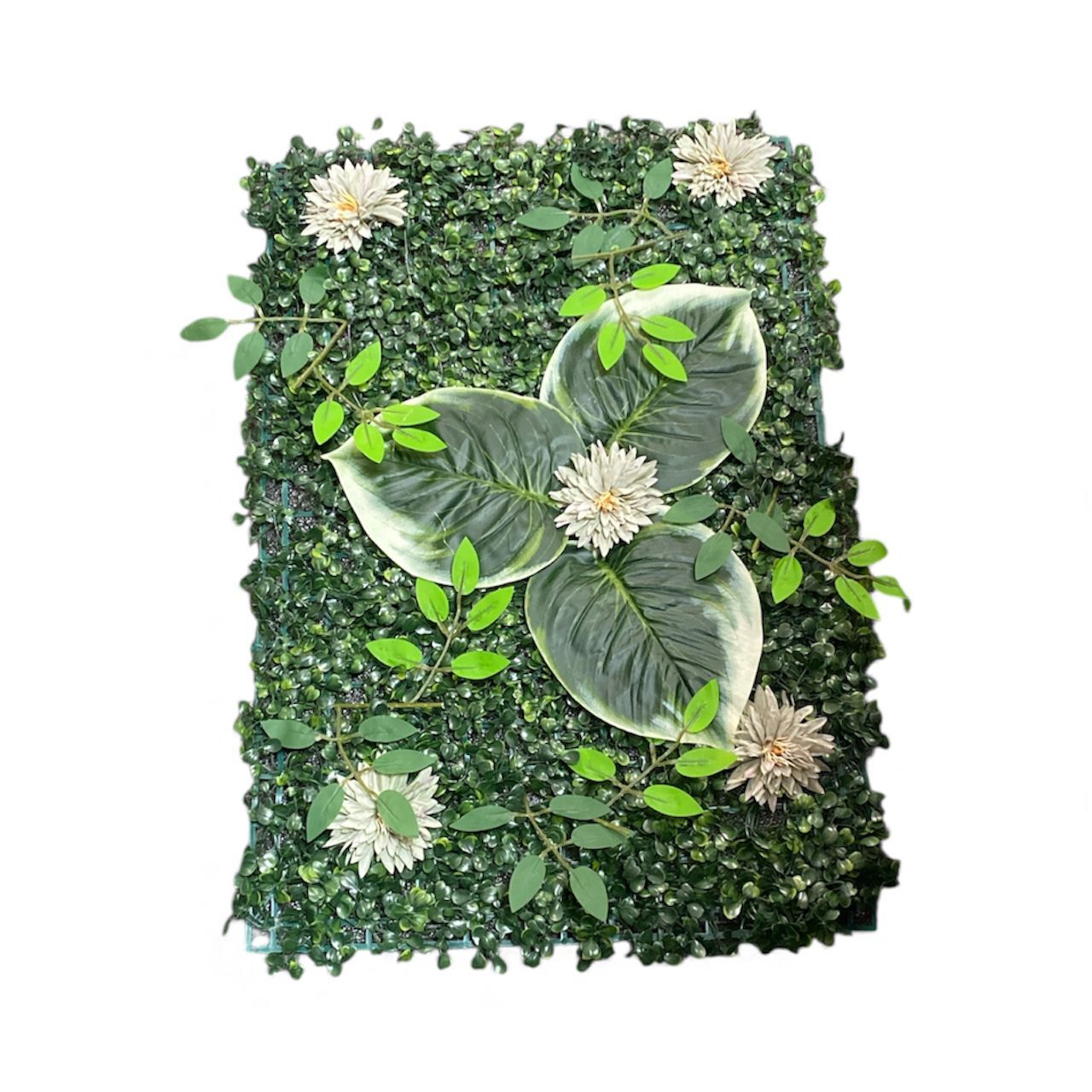 Kırlangıç Yapay Çiçek Duvar Kaplama Panel 40 X 60 Cm Gri