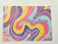 Has 15 Yaprak Resim Defter Küçük Boy Karton Kapak