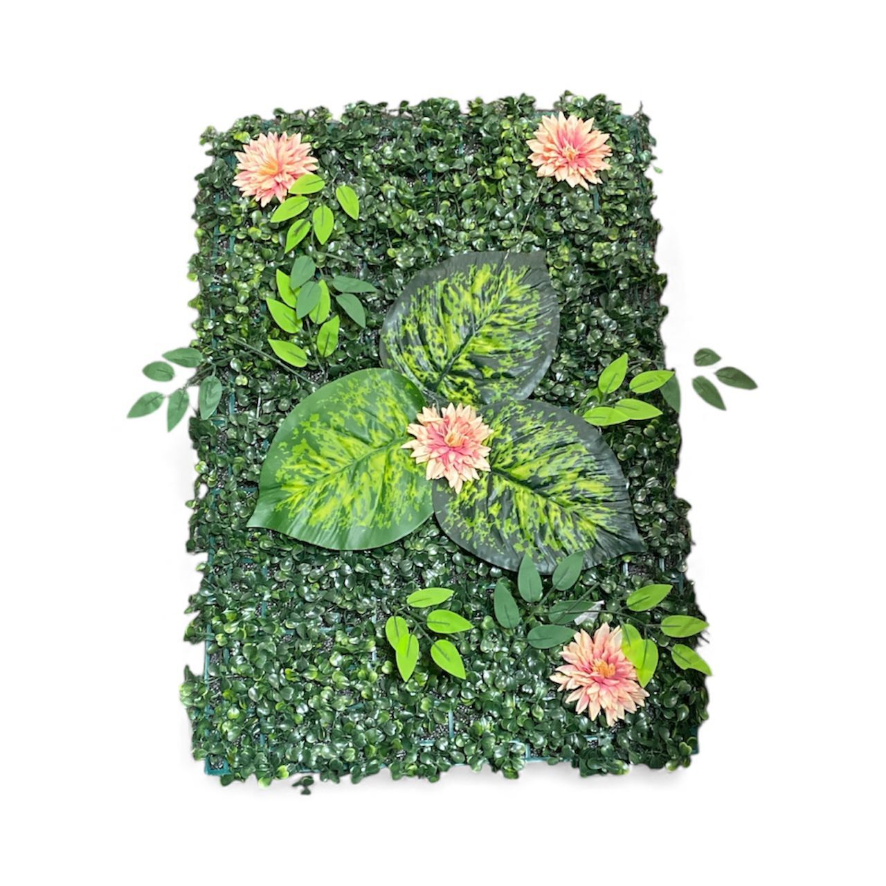 Kırlangıç Yapay Çiçek Duvar Kaplama Panel 40 X 60 Cm Pudra