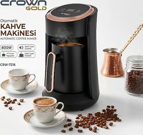 Crown Tekli Otomatik Kahve Makinesi