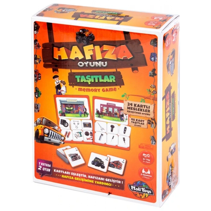 Moli Hafıza Oyunu Taşıtlar