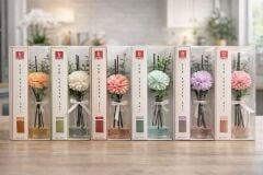 Tohana Oda Kokusu Seti 50 Ml Cam Şişe Lily-Rose-Levander-Sakura-Jasmine-Ocean