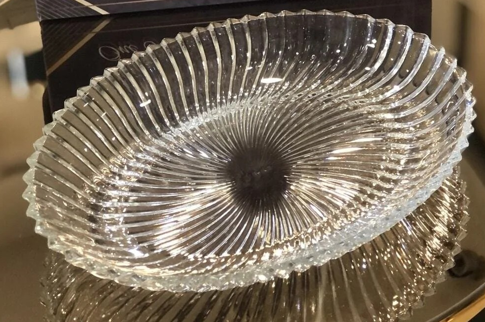 Santa Oval Büyük Kayık Sunum Tabak 28 Cm