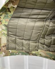 Kamuflaj Desen Kampçı Dağcı Avcı Parka Haki - L
