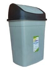 Sağlam 3 No Klik Çöp Kovası 15 Lt Antrasit