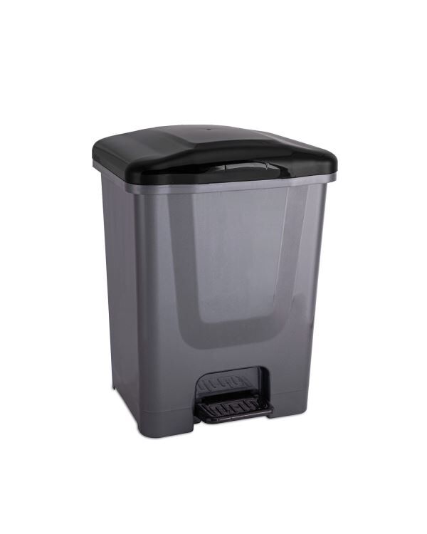 Flora F130 Trendy 30 Lt Pedallı Çöp Kovası Antrasit