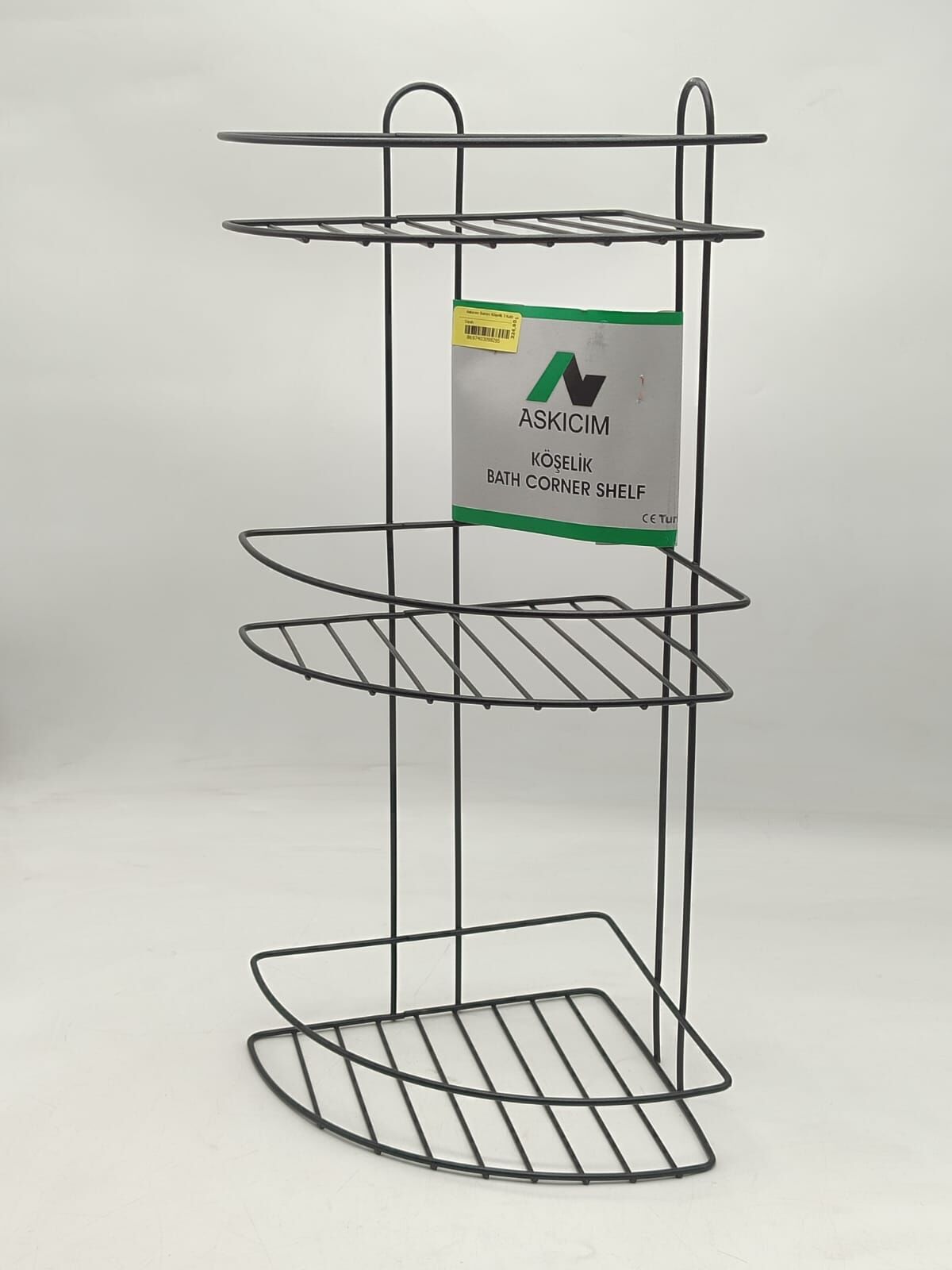 Askıcım Banyo Köşelik 3 Katlı