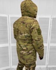 Kamuflaj Desen Kampçı Dağcı Avcı Parka Haki - XXXL