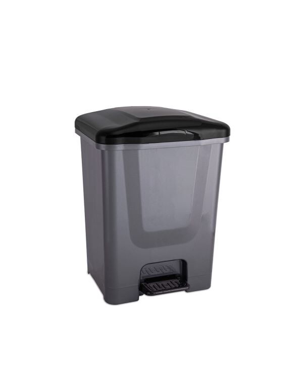 Flora F132 Trendy 20 Lt Pedallı Çöp Kovası Antrasit