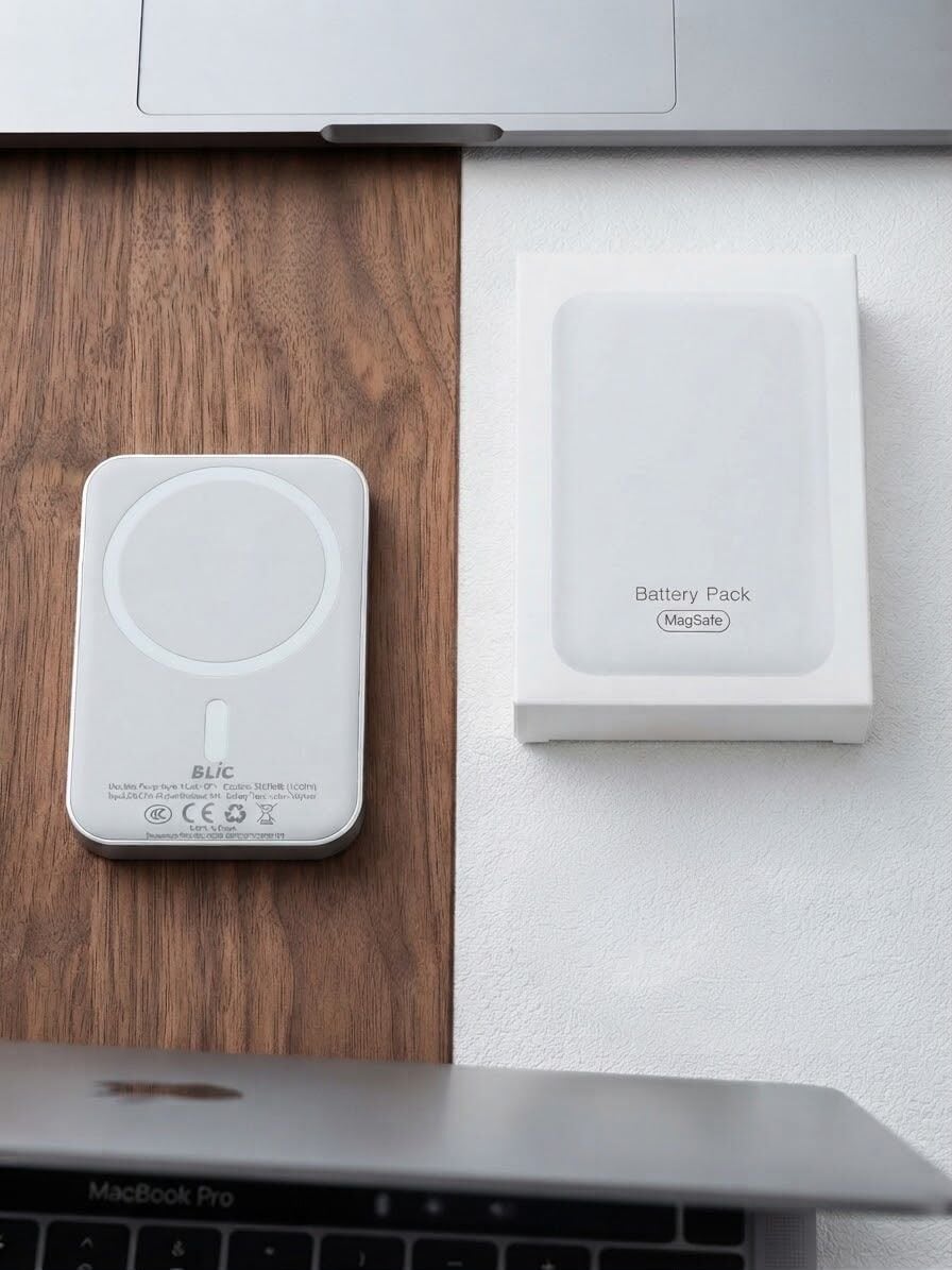 Blic Magsafe Magnetic Powerbank 5000 Mah Beyaz