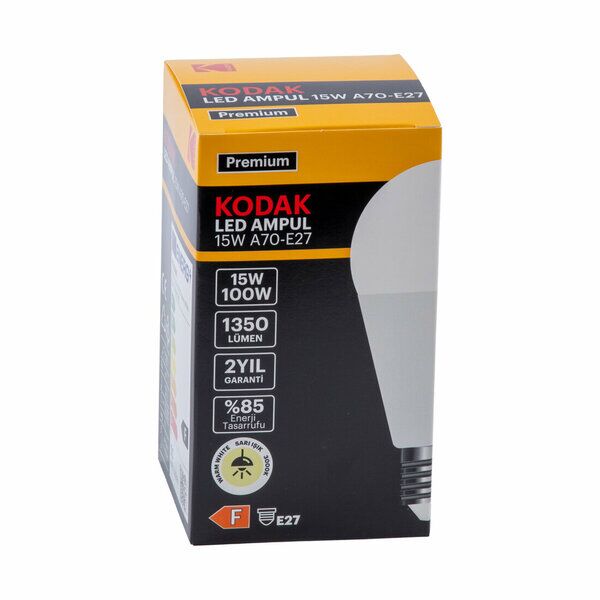 Kodak Led Ampül 15 W E27 Sarı