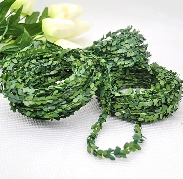 Telli Sarmaşık Yaprak Yapay Süsleme Çiçeği  70 Mt