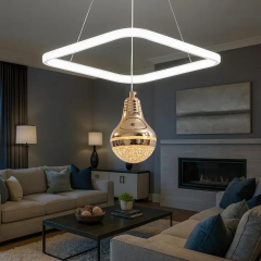 Avize Kare Luna Tek Toplu