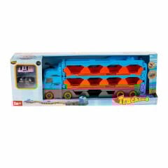 Prestij Tır Yarış Pistli Kutulu 2 Li Arabalı