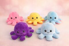 Kızılkaya Peluş Ahtapot 20 Cm Pembe