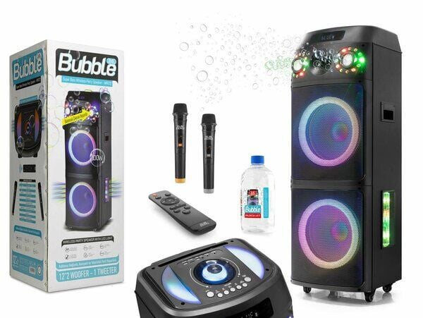 Subzero Speaker Bluetootlu Müzik Çalar Hoparlör Ses Bombası Parti Boy
