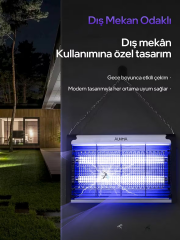 Acl Sinek Kovucu Cız Cihazı 4+4 W Siyah