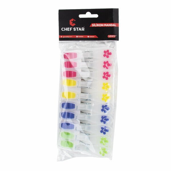 Chef Star Silikon Mandal 10 Lu Şeffaf