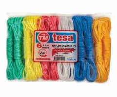 Temsan Çamaşır İpi Tesa PP 6mt Sarı