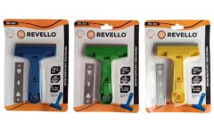 Revello Profesyonel Cam Kazıma Bıçağı 2 Yedekli