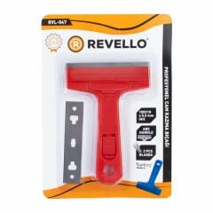 Revello Profesyonel Cam Kazıma Bıçağı 2 Yedekli