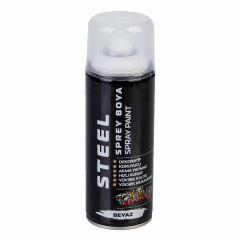 Steel Sprey Boya  400 Ml Beyaz