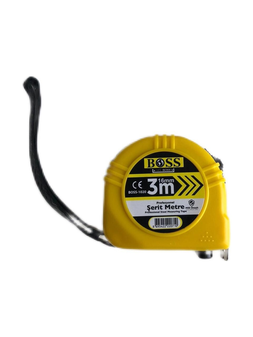 Boss Metre Şerit 3mtX16mm