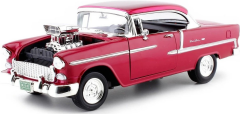 Timeless Legends 1955 Chevrolet Bel Air 1/18 Bordo