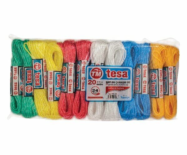 Temsan Çamaşır İpi Tesa PP 20mt Sarı