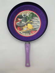 Togo Granit Balık Tava 32 cm Mor