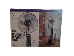 Auhma Acfn02 Buharlı Vantilatör Siyah