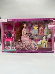 Efe Bebek Alisa ve Bisikleti Aksesuarlı Kutulu