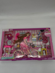 Efe Bebek Alisa ve Bisikleti Aksesuarlı