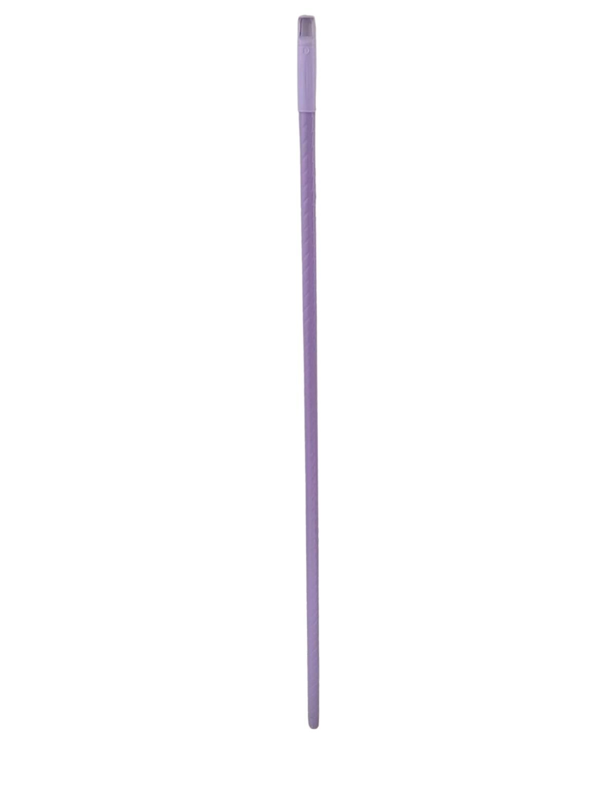 Flora Ft1337 Metal Sap Desenli Pasolu Fırça Sapı 120 Cm Lila